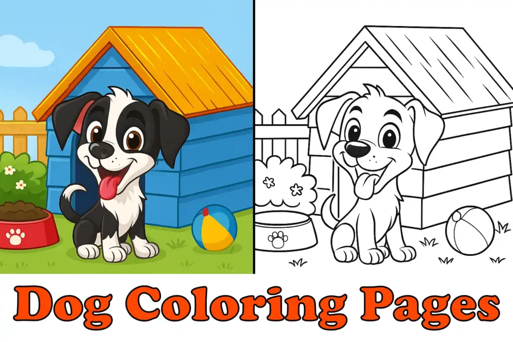 dog coloring pages