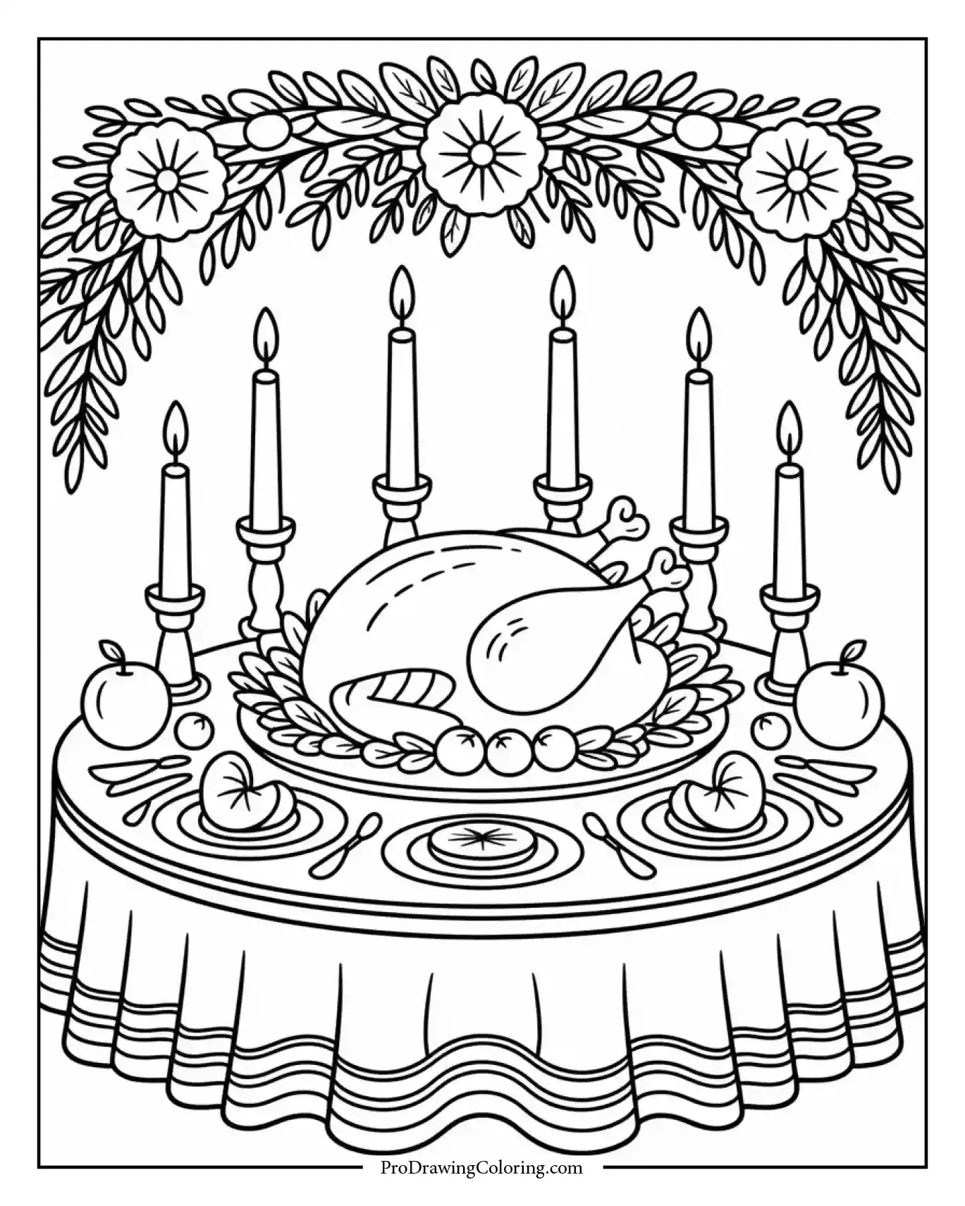 thanksgiving dinner centerpiece Family Thanksgiving dinner table with roasted turkey centerpiece