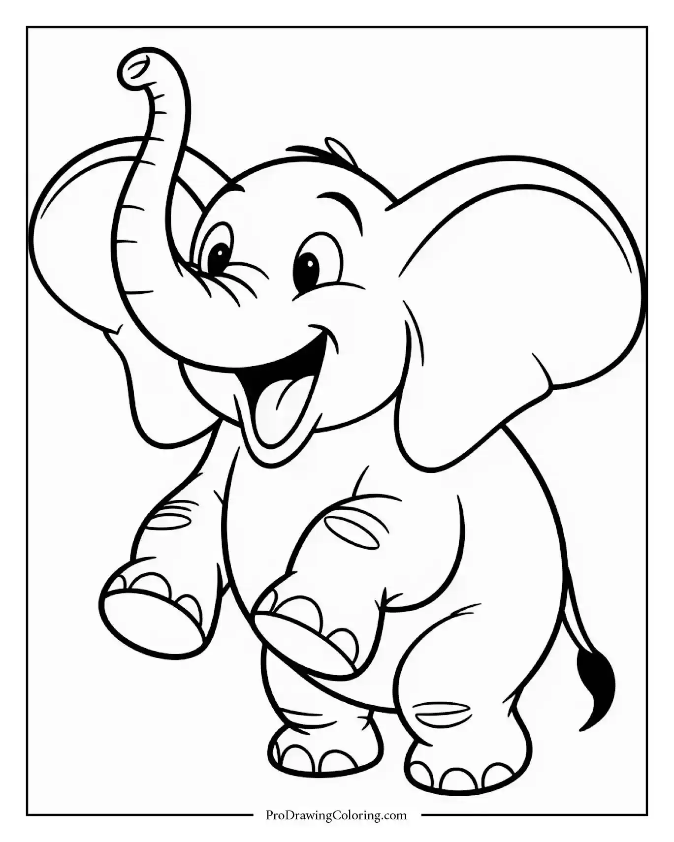 disney elephant laughing Joyful elephant laughing and raising trunk