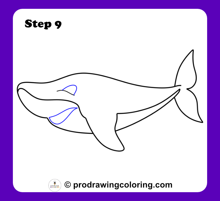 Adding a detailed eye and inner mouth line for a better look.